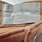 Everlane Curvy High Rise Ochre Crop Pants 2 Straight Leg Rust Copper Twill Photo 11