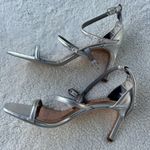 Ted Baker NWB  London Metallic Triple Strap Sandals Size 8 Photo 2