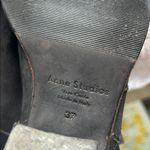 Acne Studios  Pistol washed worn in western zip up sides heel Ankle Boots 37​ Photo 9