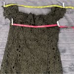 Style Stalker Women’s Thalia Dress Elegant Crocheted NWT Size Medium (Olive) Photo 12