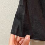 J. McLaughlin  Black Linen Short Pencil Skirt Womens 8 Modest Preppy Academia Photo 6