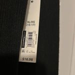 No Boundaries  Long Black Dress with Front Chest Opening and Long Sleeves Photo 2