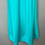 Vintage Nightgown Deadstock Shadowline Sleepwear Nylon Women Size Small Aqua NWT Blue Photo 2