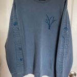 Noah Kahan Stick Season Sweatshirt Blue Size L Photo 0