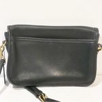 Coach Vintage A9C-9755 Penny Black Leather Pocket Purse Shoulderbag Photo 4