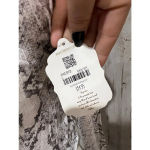 Altar'd State NWT Women's Size Small Snake Skin Print Cropped V-Neck Blouse Photo 1