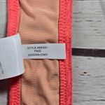 J.Crew Double-string triangle bikini top in terry Pink 2X NWT Photo 5