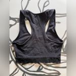 Forever 21  Black Lace Trim Crop Tank Top Bralette Women’s Sz Small EUC Photo 2