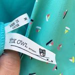 Pink Owl  apparel Womens size medium sleeveless sailboat print teal dress Photo 10