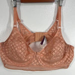 Adore Me Adore‎ Me Lace Bra Unlined Balconette Everyday Support Peach 42D Photo 0