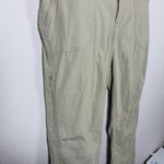 Athleta Women’s Trekkie North Cargo Hiking Utility Pants in Beige Size 10P Photo 7