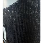 Nasty Gal Sexy Sequin Bandeau Lace Up Back Midi Semi-Formal Slit Dress Sz 4 NEW Photo 7