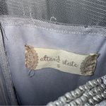 Altar'd State Elegant Gray Embellished Women's Dress Photo 2