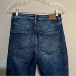 American Eagle AE Highest Rise Mom Distressed Raw Hem Denim Jeans Photo 7