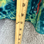 Susan Lawrence VTG Y2K Top  Sleeveless Womens 1X Paisley Ruffle Boho Fairy USA Photo 3