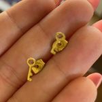 Nordstrom Gold Key Earrings Photo 5