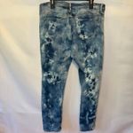 Pilcro Slim Boyfriend Jeans 33T Womens Plus Tie Dye Denim Casual Anthro Blue Size undefined Photo 2