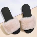 Furry & Fuzzy Slipper/Slides for Women Size 10.5 Photo 0