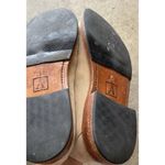 ADELANTE Shoe Co. Women’s Sz 8.5 Brown Penny Loafer Cream Slip On Leather Shoes Photo 12