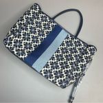 Kate Spade Floral Everything Tote Blue Medium Crossbody Strap & Top Handle NWT Photo 2