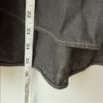 COS  Oversized Linen Black Shirt Button Down Photo 8