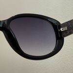 Michael Kors MICHAEL  Carolina Black Cat-eye Oval Oversized Women’s Sunglasses Photo 13