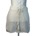 l*space  Coast Is Clear Mini Skirt in Cream Medium New Womens Coverup Photo 4