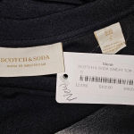 Scotch & Soda NWT Scotch &‎ Soda Womens Black Sweater Small Photo 2
