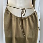 Urban Outfitters Women's Medium Olive Green Open Back Mini Dress Night Out NWT Photo 4