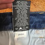 GRACE IN LA Easy Fit Jeans Womens 31 Blue Stretch Denim Distressed Cropped Capri Photo 9