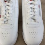 Reebok Classic Princess Women's White Leather Sneakers Running Shoes Size 8 Photo 3