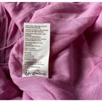 Free People Melted Hearts Mini Overall Dress Linen Blend Size Small Light Pink Photo 4