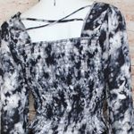 Good Luck Gem GLG | Square Neck Tye Die L/S Blouse Photo 2