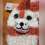 mix no. 6 Fox Novelty Socks Animal Print  Brand One Pair Rust Orange NWT Acrylic Photo 0