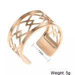 Adjustable ring with reversible color insert. Photo 4