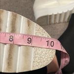 White Quilted Fur Trim Boots Size 11 Photo 9