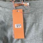 Flam Mode Paris Gray Corset Front Tie Shirt Size Medium/Large Photo 4