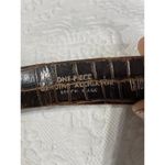 Vintage Washer Bros Alligator Brown Belt 38 Photo 5