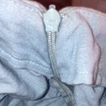 Pretty Little Thing NWT Blue Linen Ruched Mini Skirt Women Size 4 Photo 2