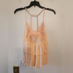 American Eagle  light yellow tank top blouse size small Photo 1