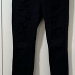 PacSun High Rise Jegging Black Distressed Skinny Jeans Size 29 Photo 0