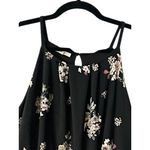 Maurice's  Black Floral‎ Halter Maxi Dress S Wedding Cruise Vacation Cottagecore Photo 14
