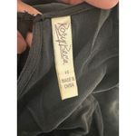 Rory Beca Black Silk Fringe Sleeveless Tank Top XS Women's Blouse Photo 4