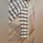 Soft Surroundings  Carreaux Shirt Womens Sz 1X Multi Plaid Cotton Top Back Tie Photo 2