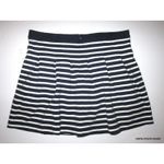 Gap NWT $34 Womens XXL Flare SKIRT Striped navy White Nautical Preppy NEW Photo 2