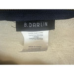 B.Darlin Blue Velvet Burnout Body Con‎ Mini Dress 1/2 Glam Boho Y2K Whimsigoth Photo 5