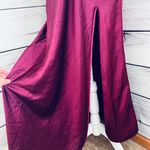 Victoria's Secret Vintage Gold Label Purple Lace & Satin Long Lingerie Slip Dress Photo 3