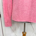 J.Crew  Extra Soft Bow Neck Wool Blend Sweater Pink Small Long Sleeve Photo 5