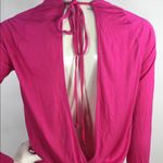 Haute Hippie  Low Open Back Long Sleeve Mini Dress Photo 8