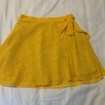Forever 21 Yellow Mini Tie Skirt Photo 0